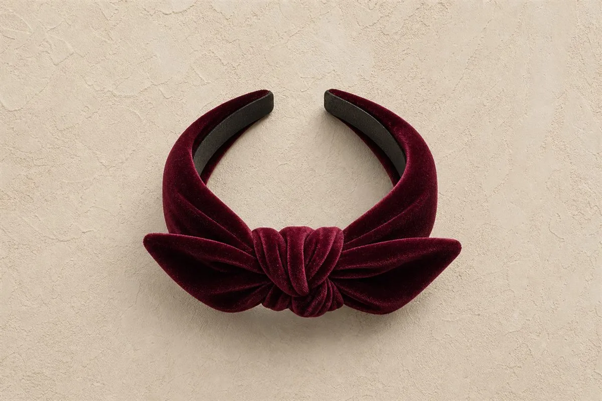 Velvet Knot Headband