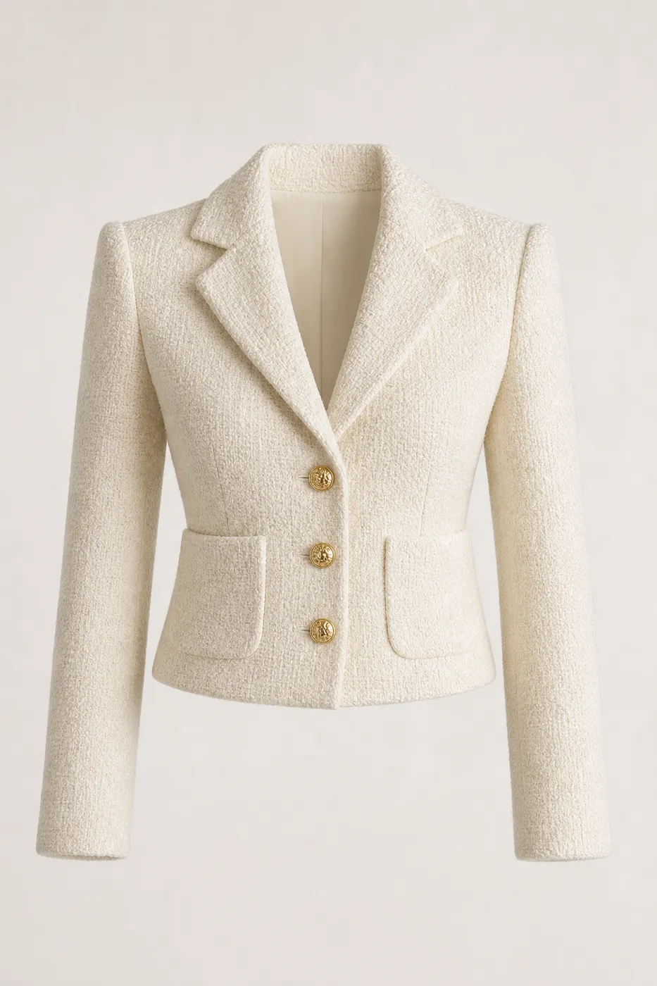Bouclé Wool Blazer