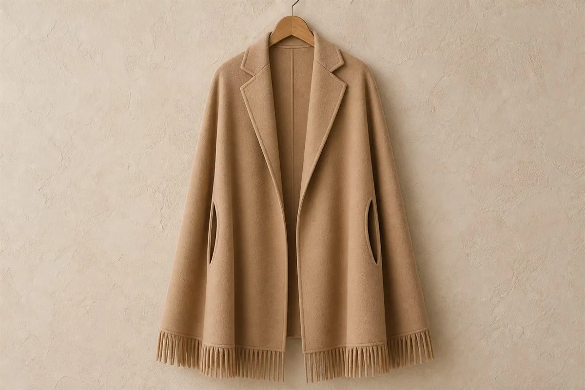 Pure Wool Cape